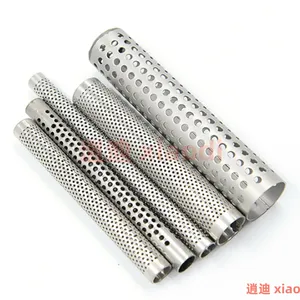 带有不锈钢容器元件的微型篮滤筒穿孔网桶工业过滤应用