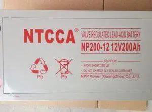 ����NTCCA���� 12V200AH NP200-12������Ǧ����ά���ʱ�����