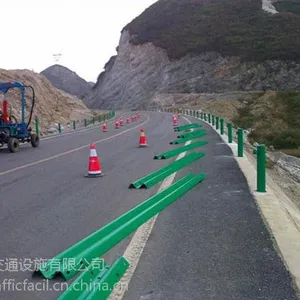 锡林郭勒盟公路热镀锌波形护栏板_山东厂家现货安装_W波形梁钢护栏板3.0