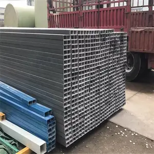 玻璃钢拉挤型材方管圆管矩形管标志桩檩条工字钢角钢槽钢圆棒扁管