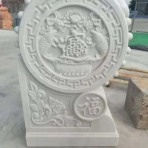 石抱鼓抱鼓石 石门墩一对家用 户外庭院装饰摆件石抱鼓