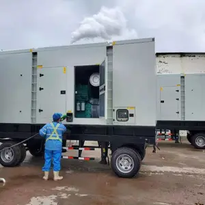 移动拖车柴油发电机组 600kw户外应急移动车 可按需定制 工厂***格表