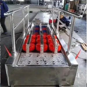 凉城矿用双通道自动洗鞋机-3*1.1*1.15m自动智能清洗洗靴机