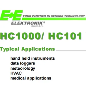 E+E�����HC101ʪ�ȴ��������ȸ�1.8%RHʪ������оƬһ���Ը�