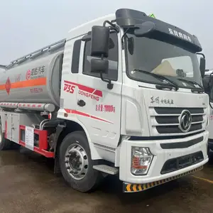 东风D3S 10吨油罐车升级玉柴200马力 柴汽油双介质 危险品运输车