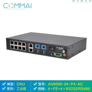 烽火AN5006-04-P4-DC 交换机 电力工业级ONU光网络单元直流双PON口