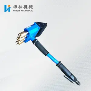 手持式电动凿毛机 混凝土打毛机 手推式单头双头三头气动凿毛机