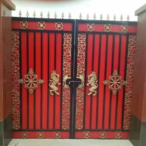 农村家用铁艺大门 庭院门