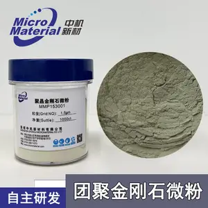 中机新材团聚技术超硬材料金刚石研磨粉蓝宝石减薄砂轮