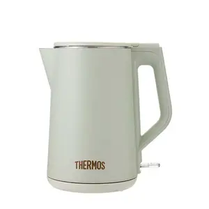 THERMOS膳魔师电水壶 EHA-1320A 不锈钢电烧水壶 1.5升容量