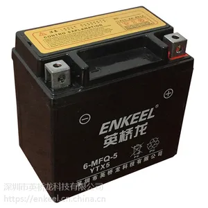 摩托车电池12V5Ah电瓶 12V免维护铅酸蓄电池YTX5
