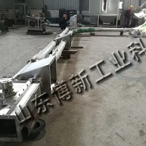碳酸钙管链式输送机 吉林密闭式管链输送机
