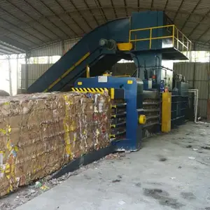 全自动废纸打包机 大型卧式打包机 打包机厂家定做热销