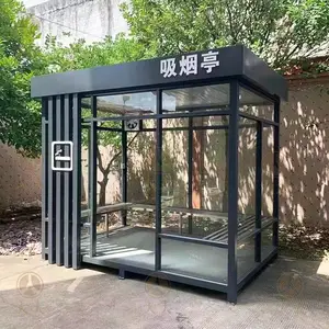 吸烟亭加工，龙岩吸烟亭加工厂家