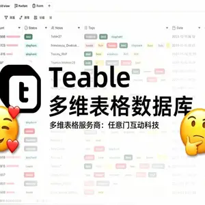 企业数字化新方案:依托开源多维表格 + AI 能力,覆盖全业务数据场景