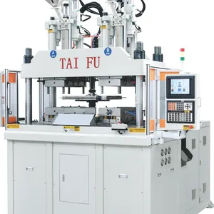 台富机械 可实现无人化全自动生产 转塔双色注塑机 TFV4-ZT-2C