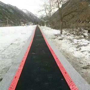 景区大型游客运输机魔毯冬季游乐设备滑雪魔毯