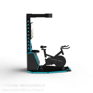 VR自行车游戏机VR悬崖动感单车体验馆设备9DVR虚拟现实游乐园设备