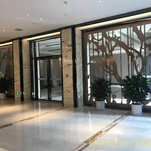 江西新中式K金铜雕刻屏风 让家居温馨四溢