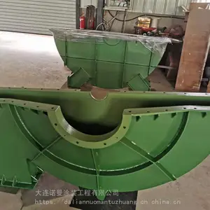 辽宁大连盘锦锦州抚顺风机防腐涂层耐酸碱喷涂 烤肉盘翻新 化学重防腐蚀涂层F40涂层