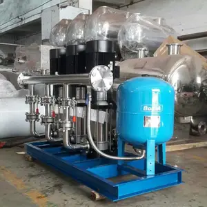 供水稳压设备高层建筑多级供水泵小区供水设备多少钱不锈钢材质众度供