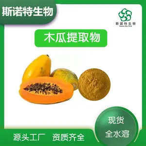 淡黄色粉末 木瓜粉 斯诺特生物 木瓜提取物 包邮发货