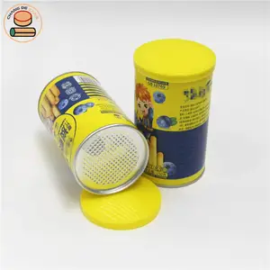 零食罐 QS认证食品级纸罐 密封防潮隔热 易撕盖