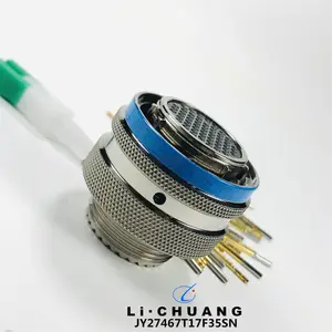 圆形连接器插头尾部JY27467T17F35SN J1784-49-17N J1784A-49-16N