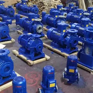 四氟管道泵ISG100-250 海南众度37KW 铸铁材质100m3/h 扬程80m