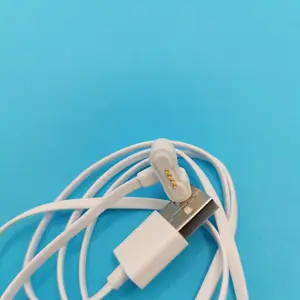 智能眼镜充电线蓝牙耳机充电线间距2.0mm磁吸充电线4pin面条线扁线