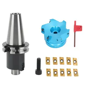 德标SK40-FMB22-60 铣刀杆+ 80mm 平面铝铣刀盘+APMT1604刀粒组合