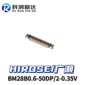 HIROSE广濑 BM28B0.6-50DP/2-0.35V板对板连接器0.35间距50PIN
