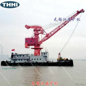 过驳浮吊船 浮码头 浮吊 二手浮吊船 起重船 起重机生产厂家 FQ5038, FQ5045 几内亚浮吊 印尼铝土矿 煤炭 过驳
