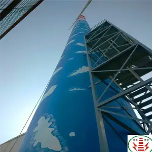 黑龙江筒仓粉刷大烟囱装饰水塔美化