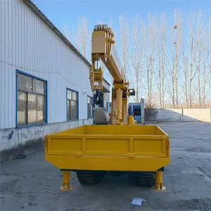 亚信YXL5T履带随车吊 双向操作链条式吊运车 履带式爬爬吊