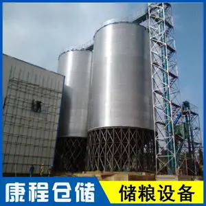 玉米小麦储存仓 钢板仓上门安装筒仓 粮食存储仓 康程 厂家定制