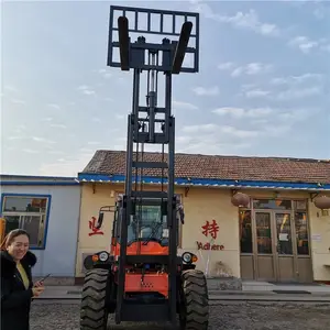 品牌越野叉车中首重工四驱叉车型号齐全