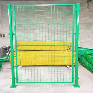 快递分拣隔断隔离网 工作区域框架护栏 淮盛移动车间防护网