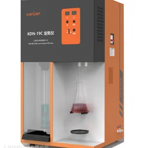 KDN-19C纤检凯氏定氮仪搭配纤检的智能消化炉