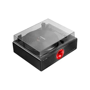 FLANG放歌L5多功能黑胶唱片机留声机内置喇叭可充电便携一体机蓝牙音箱插卡