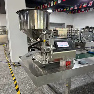 精油灌装机 小型半自动洗发水灌装机 沐浴露护发素洗洁精
