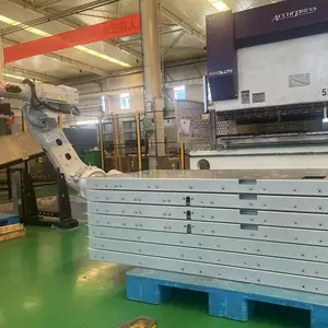 加拿大麦斯铁ABB折弯机器人工作站泰开真空自动折弯生产线