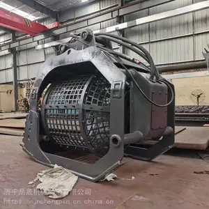 济宁品晟供应液压旋转砂石筛分斗 水下马达滚筒筛 洗沙斗