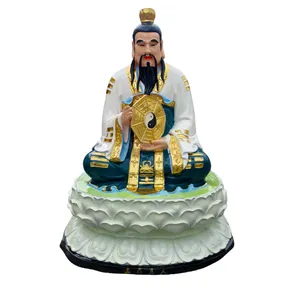 十二金仙神像1.3米玉鼎真人雕像二郎神恩师树脂玻璃钢彩绘佛像