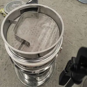 铜粉粉体液体三次元筛机铁屑铁粉小型振筛机石灰石粉振动筛选机