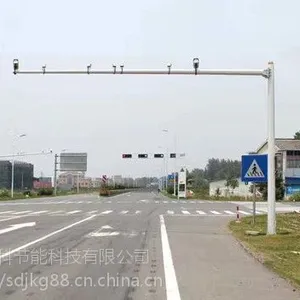八角监控杆八棱监控杆锥形监控立杆