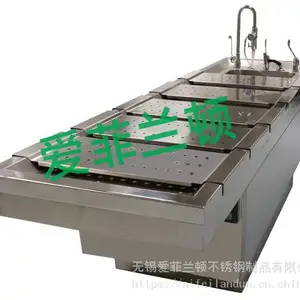爱菲兰顿双排风高腐解剖台停尸台尸体化妆台停尸床尸体清洗台