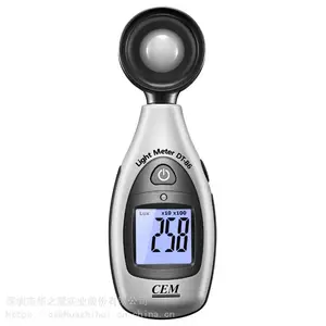 CEM华盛昌厂家直销便携式数字照度计 灯具勒克斯LUX光照度检测仪 测光仪 DT-86