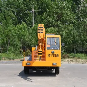 适合窄小路段作业5吨自制吊车款式新颖结构合理