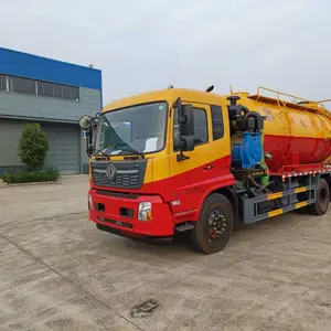 清洗吸污车 东风天锦清洗吸污两用车 管道化粪池清理车